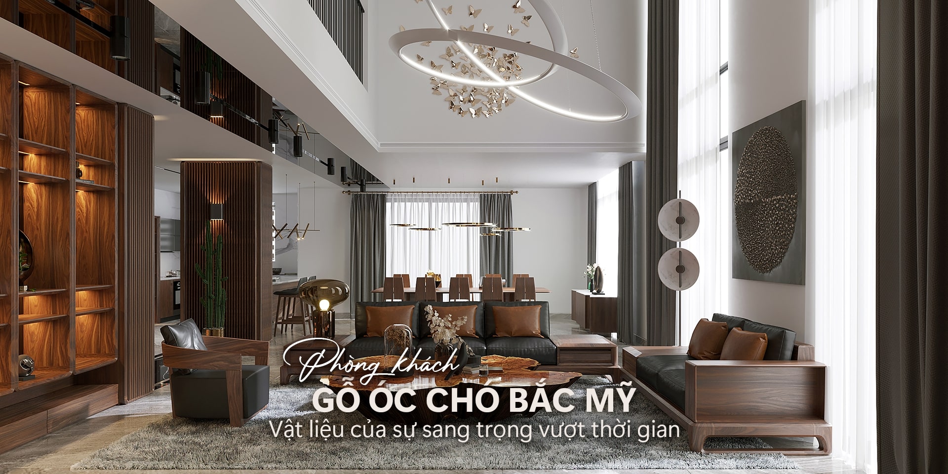 Nội Thất Gỗ Óc Chó Lạc Gia