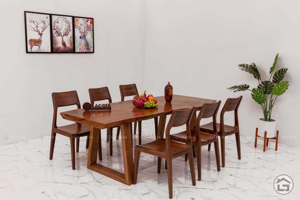 Bàn ghế ăn gỗ đẹp BA15