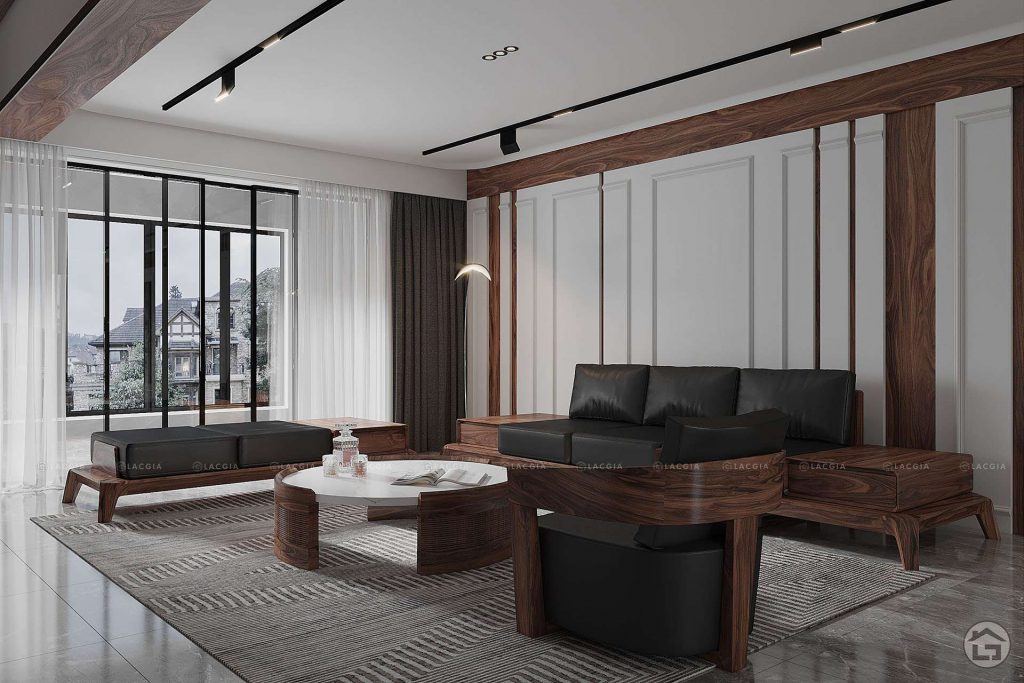 Sofa gỗ cao cấp SF10 Plus