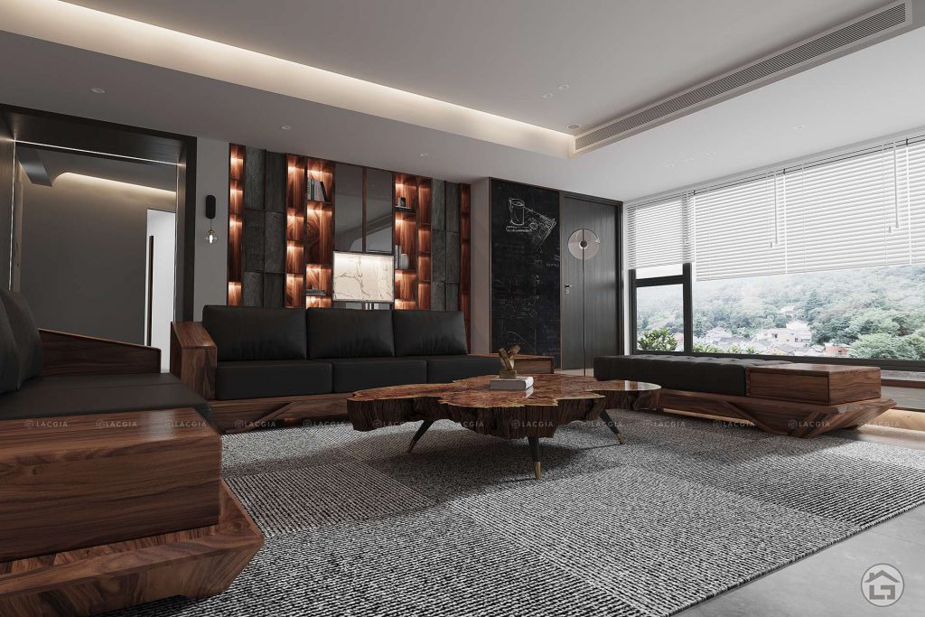Sofa gỗ cao cấp SF29