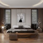 Thiết kế nội thất biệt thự Ninh Bình gỗ óc chó - Chị Linh