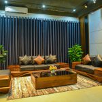 Sofa gỗ óc chó sang trọng SF29