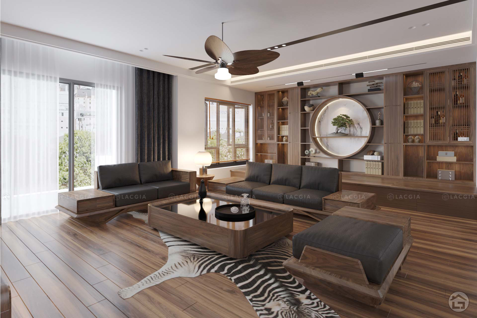 Thiết kế nội thất biệt thự liền kề Geleximco 150m2