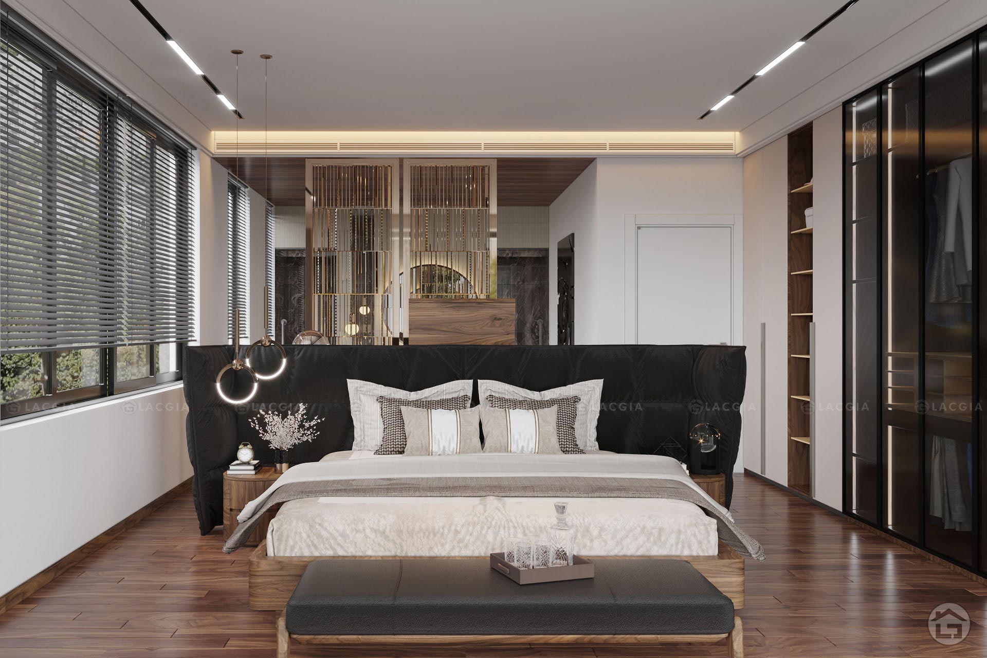Giường ngủ gỗ cao cấp GN22