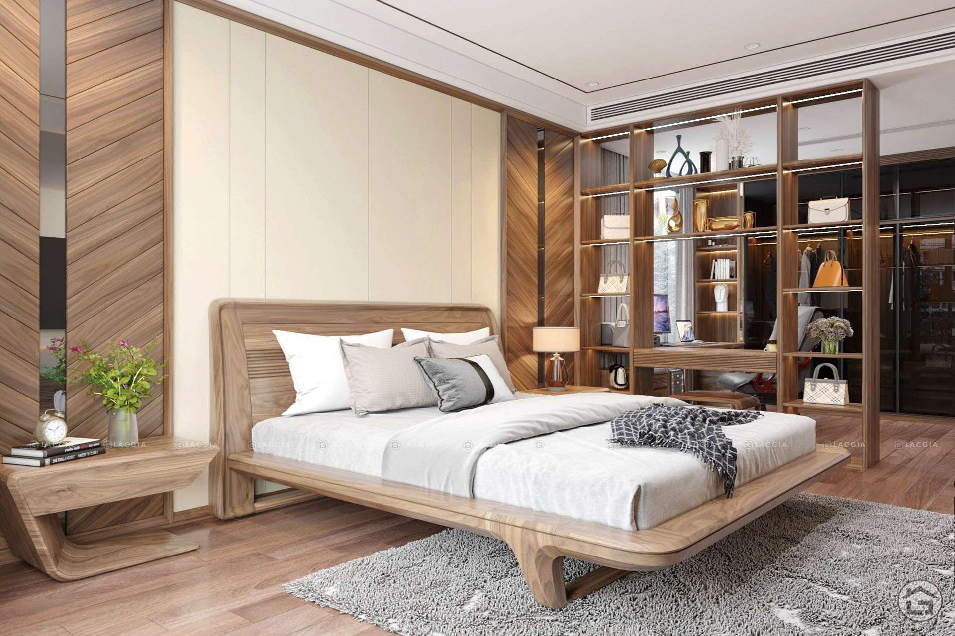 35 Thiết kế nội thất phòng ngủ 15m2 độc đáo giá rẻ hiện đại