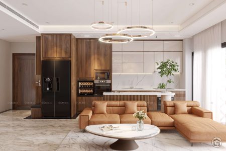 Thiết kế nội thất căn hộ chung cư Vinhomes Metropolis