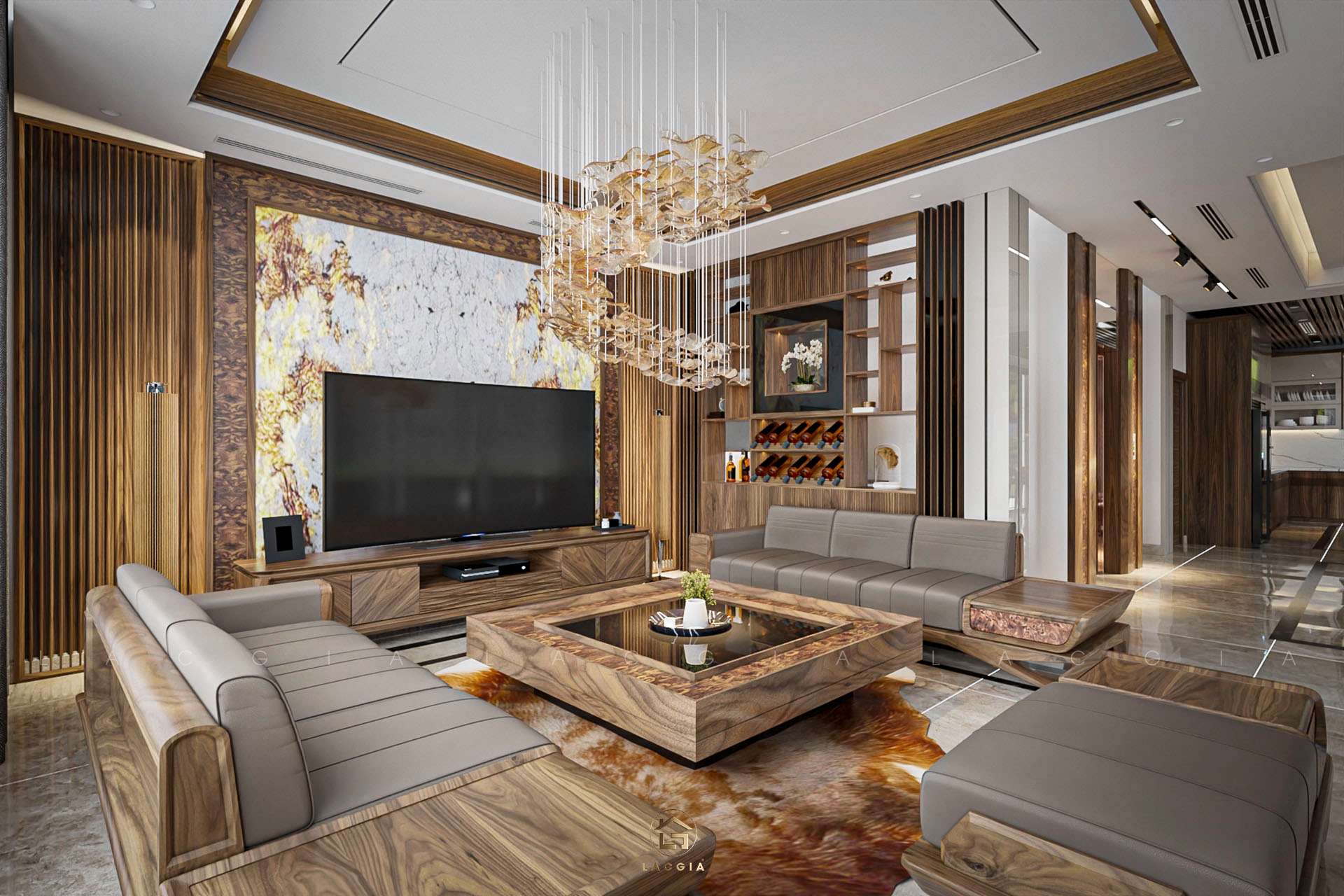 20 ý tưởng thiết kế nội thất phòng khách biệt thự sáng tạo 2020 - Biệt thự  triệu đô - Nhận mua bán, chuyển nhượng biệt thự - liền kề - shophouse