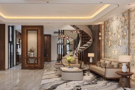 Thiết kế nội thất biệt thự Anh Bình - Thanh Hóa